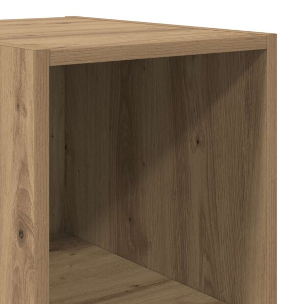 vidaXL Highboard Dub artisan 30 x 41 x 185 cm Kompozitné drevo – Obrázok 7