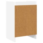 vidaXL Nočné stolíky Biela 40 x 30 x 60 cm Kompozitné drevo – Obrázok 6