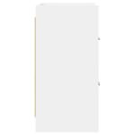 vidaXL Nočné stolíky 2 pcs Biela 40 x 30 x 60 cm Kompozitné drevo – Obrázok 5