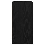 vidaXL Nočné stolíky 2 pcs Čierny dub 40 x 30 x 60 cm Kompozitné drevo – Obrázok 5