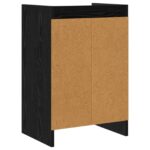 vidaXL Nočné stolíky 2 pcs Čierny dub 40 x 30 x 60 cm Kompozitné drevo – Obrázok 6
