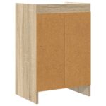 vidaXL Nočné stolíky 2 pcs Dub sonoma 40 x 30 x 60 cm Kompozitné drevo – Obrázok 6