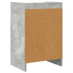 vidaXL Nočné stolíky 2 pcs Betónovo sivá 40 x 30 x 60 cm – Obrázok 6