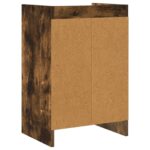 vidaXL Nočné stolíky Dymový dub 40 x 30 x 60 cm Kompozitné drevo – Obrázok 6