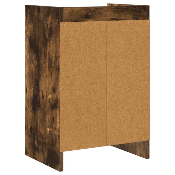 vidaXL Nočné stolíky Dymový dub 40 x 30 x 60 cm Kompozitné drevo – Obrázok 6