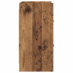vidaXL Nočné stolíky Staré drevo 40 x 30 x 60 cm Kompozitné drevo – Obrázok 5