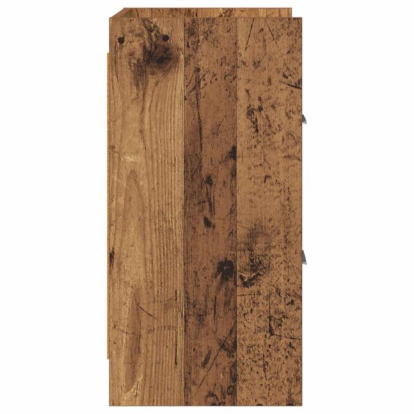 vidaXL Nočné stolíky 2 pcs Staré drevo 40 x 30 x 60 cm – Obrázok 5