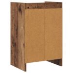 vidaXL Nočné stolíky 2 pcs Staré drevo 40 x 30 x 60 cm – Obrázok 6