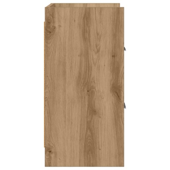 vidaXL Nočné stolíky 2 pcs Dub artisan 40 x 30 x 60 cm – Obrázok 5