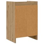 vidaXL Nočné stolíky 2 pcs Dub artisan 40 x 30 x 60 cm – Obrázok 6