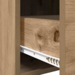 vidaXL Nočné stolíky 2 pcs Dub artisan 40 x 30 x 60 cm – Obrázok 8