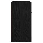 vidaXL Nočné stolíky Čierny dub 40 x 30 x 60 cm Kompozitné drevo – Obrázok 5