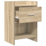 vidaXL Nočné stolíky Dub sonoma 40 x 30 x 60 cm Kompozitné drevo – Obrázok 3
