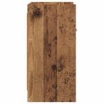 vidaXL Nočné stolíky 2 pcs Staré drevo 40 x 30 x 60 cm – Obrázok 5