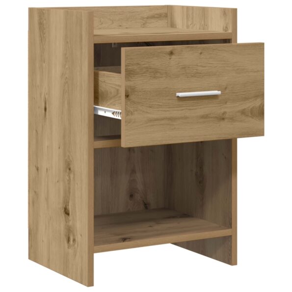 vidaXL Nočné stolíky 2 pcs Dub artisan 40 x 30 x 60 cm – Obrázok 3