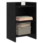 vidaXL Nočné stolíky Čierny dub 40 x 30 x 60 cm Kompozitné drevo – Obrázok 2