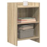 vidaXL Nočné stolíky Dub sonoma 40 x 30 x 60 cm Kompozitné drevo – Obrázok 2