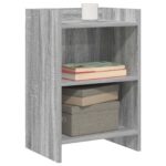 vidaXL Nočné stolíky Sivý Sonoma 40 x 30 x 60 cm Kompozitné drevo – Obrázok 2