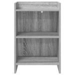 vidaXL Nočné stolíky Sivý Sonoma 40 x 30 x 60 cm Kompozitné drevo – Obrázok 3