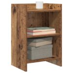 vidaXL Nočné stolíky 2 pcs Staré drevo 40 x 30 x 60 cm – Obrázok 2
