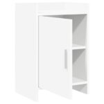 vidaXL Nočné stolíky Biela 40 x 30 x 60 cm Kompozitné drevo – Obrázok 3