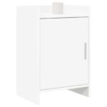vidaXL Nočné stolíky 2 pcs Biela 40 x 30 x 60 cm Kompozitné drevo – Obrázok 2