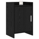vidaXL Nočné stolíky Čierny dub 40 x 30 x 60 cm Kompozitné drevo – Obrázok 2