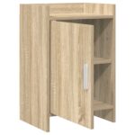 vidaXL Nočné stolíky Dub sonoma 40 x 30 x 60 cm Kompozitné drevo – Obrázok 3