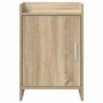 vidaXL Nočné stolíky Dub sonoma 40 x 30 x 60 cm Kompozitné drevo – Obrázok 4
