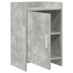 vidaXL Nočné stolíky Betónovo sivá 40 x 30 x 60 cm Kompozitné drevo – Obrázok 3