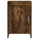 vidaXL Nočné stolíky Dymový dub 40 x 30 x 60 cm Kompozitné drevo – Obrázok 4