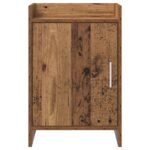 vidaXL Nočné stolíky 2 pcs Staré drevo 40 x 30 x 60 cm – Obrázok 4