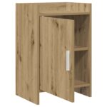 vidaXL Nočné stolíky Dub artisan 40 x 30 x 60 cm Kompozitné drevo – Obrázok 3