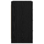 vidaXL Nočné stolíky Čierny dub 40 x 36 x 70 cm Kompozitné drevo – Obrázok 5