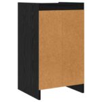 vidaXL Nočné stolíky Čierny dub 40 x 36 x 70 cm Kompozitné drevo – Obrázok 6