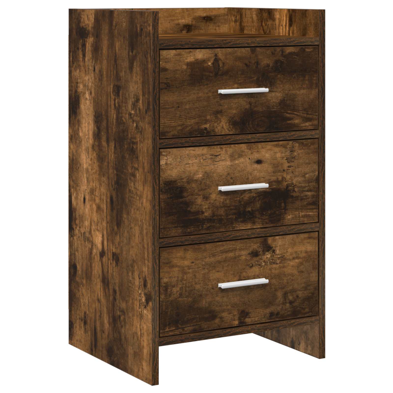 8011031_1.jpg vidaXL Nočné stolíky Dymový dub 40 x 36 x 70 cm Kompozitné drevo – Obrázok 1