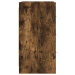 vidaXL Nočné stolíky Dymový dub 40 x 36 x 70 cm Kompozitné drevo – Obrázok 5