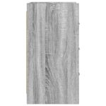 vidaXL Nočné stolíky Sivý Sonoma 40 x 36 x 70 cm Kompozitné drevo – Obrázok 5