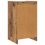 vidaXL Nočné stolíky Staré drevo 40 x 36 x 70 cm Kompozitné drevo – Obrázok 6