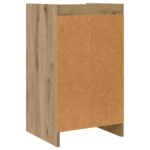 vidaXL Nočné stolíky Dub artisan 40 x 36 x 70 cm Kompozitné drevo – Obrázok 6