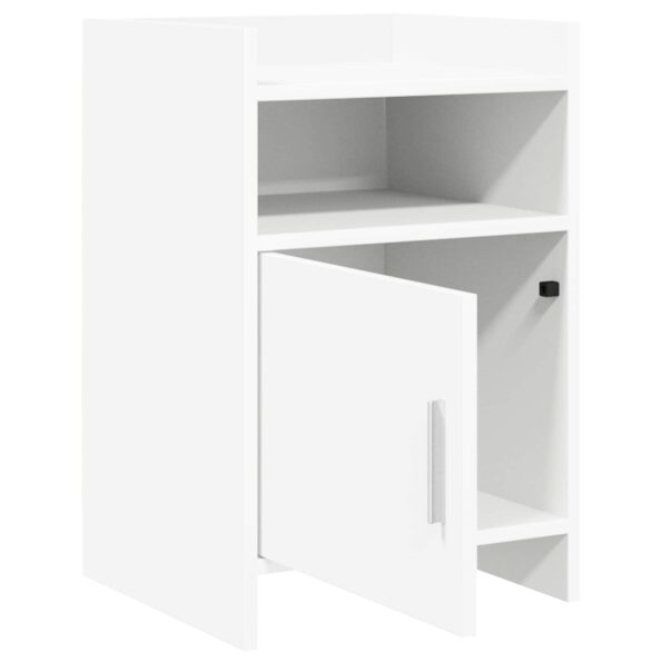 vidaXL Nočné stolíky Biela 40 x 36 x 60 cm Kompozitné drevo – Obrázok 3