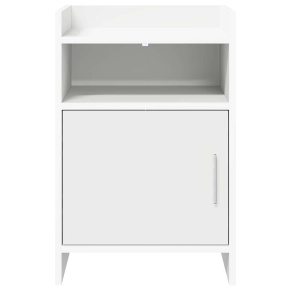 vidaXL Nočné stolíky Biela 40 x 36 x 60 cm Kompozitné drevo – Obrázok 4
