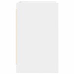 vidaXL Nočné stolíky Biela 40 x 36 x 60 cm Kompozitné drevo – Obrázok 5