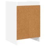 vidaXL Nočné stolíky Biela 40 x 36 x 60 cm Kompozitné drevo – Obrázok 6