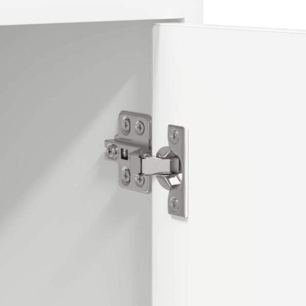 vidaXL Nočné stolíky Biela 40 x 36 x 60 cm Kompozitné drevo – Obrázok 8