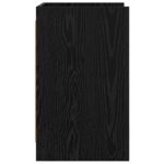 vidaXL Nočné stolíky Čierny dub 40 x 36 x 60 cm Kompozitné drevo – Obrázok 5