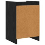 vidaXL Nočné stolíky Čierny dub 40 x 36 x 60 cm Kompozitné drevo – Obrázok 6