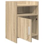 vidaXL Nočné stolíky Dub sonoma 40 x 36 x 60 cm Kompozitné drevo – Obrázok 3