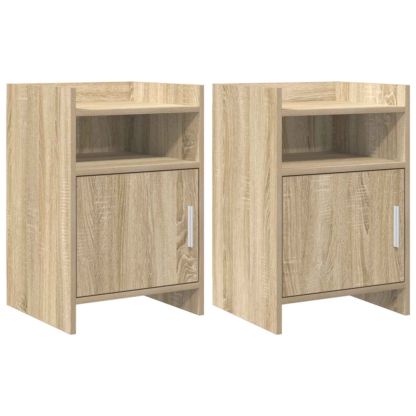 8011040_1.jpg vidaXL Nočné stolíky 2 pcs Dub sonoma 40 x 36 x 60 cm Kompozitné drevo – Obrázok 1