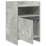 vidaXL Nočné stolíky Betónovo sivá 40 x 36 x 60 cm Kompozitné drevo – Obrázok 3